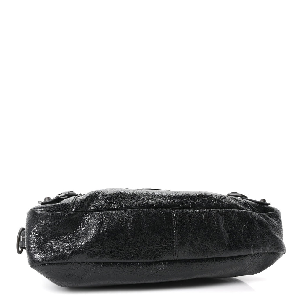 Agneau Arena Classic Hardware Le City First Bag Black