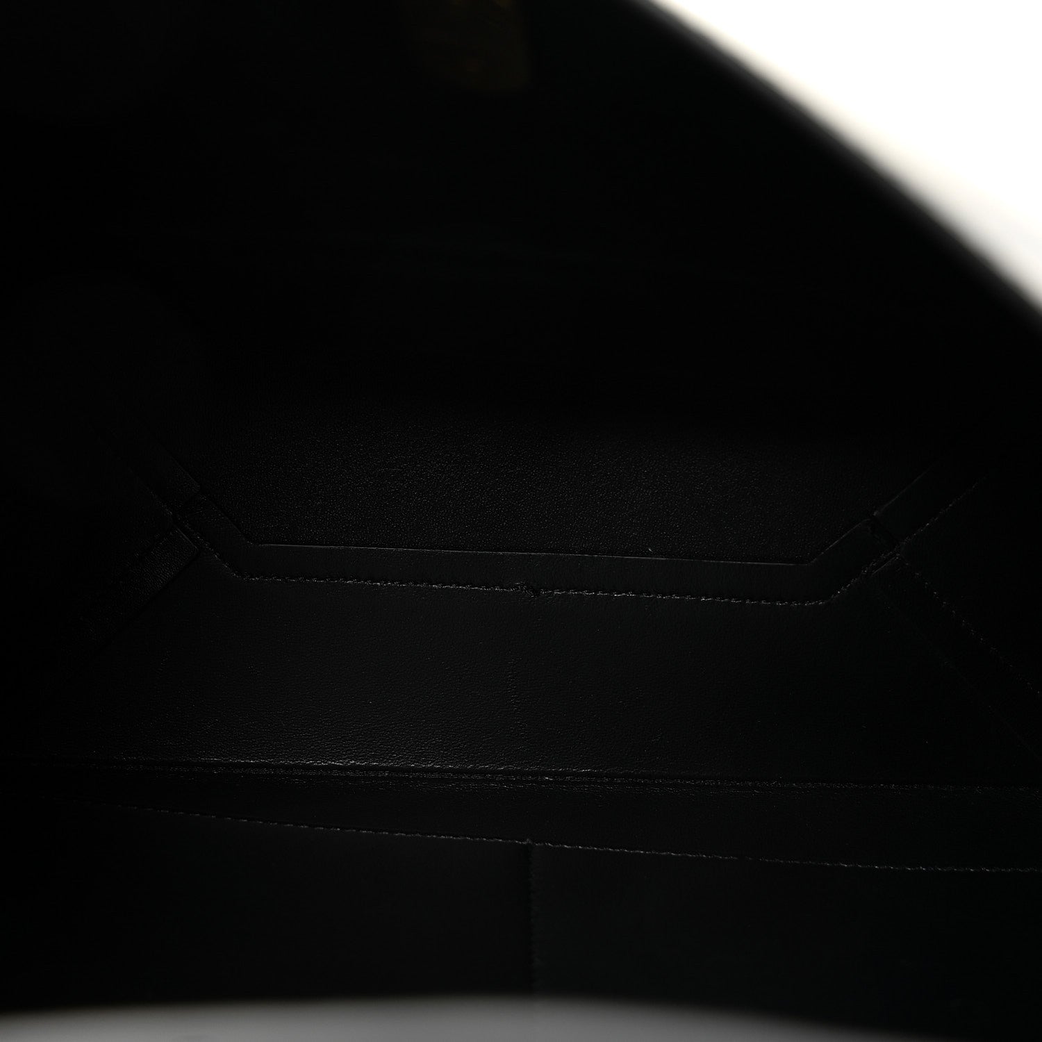 Natural Smooth Calfskin Medium Nano Top Handle Handbag Black