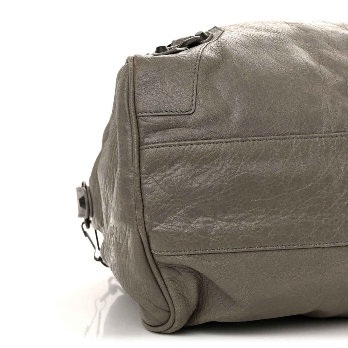 Agneau Classic Hardware Boston Gris Pyrite
