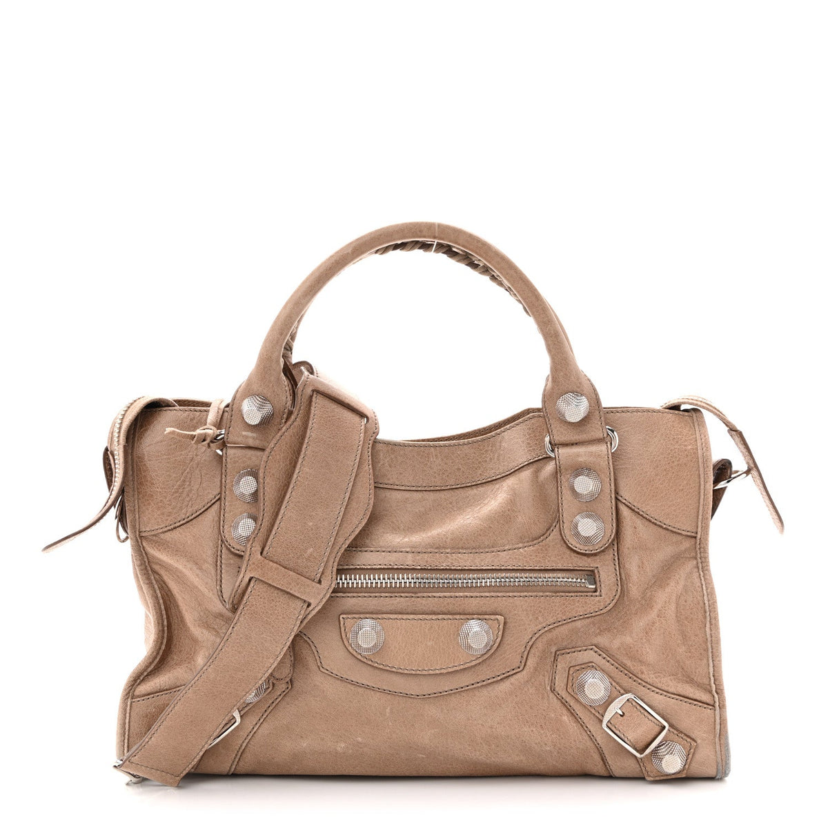 Agneau Giant 21 Silver Hardware City Seigle