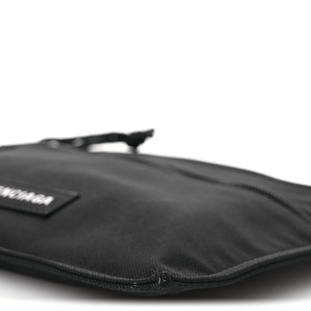 Nylon Explorer Crossbody Pouch Black
