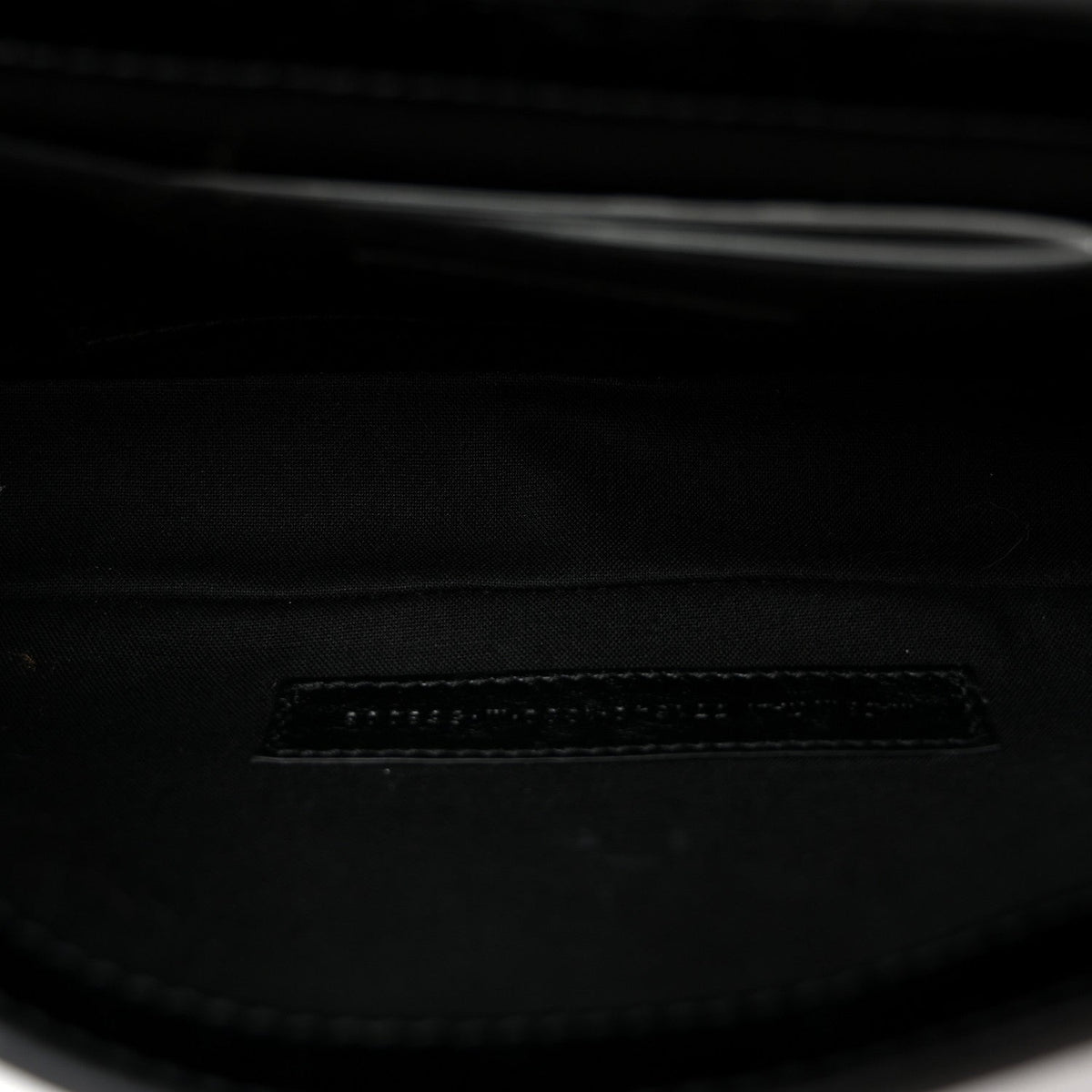 Agneau Arena Monochrome Small Le Cagole Sling Bag Black