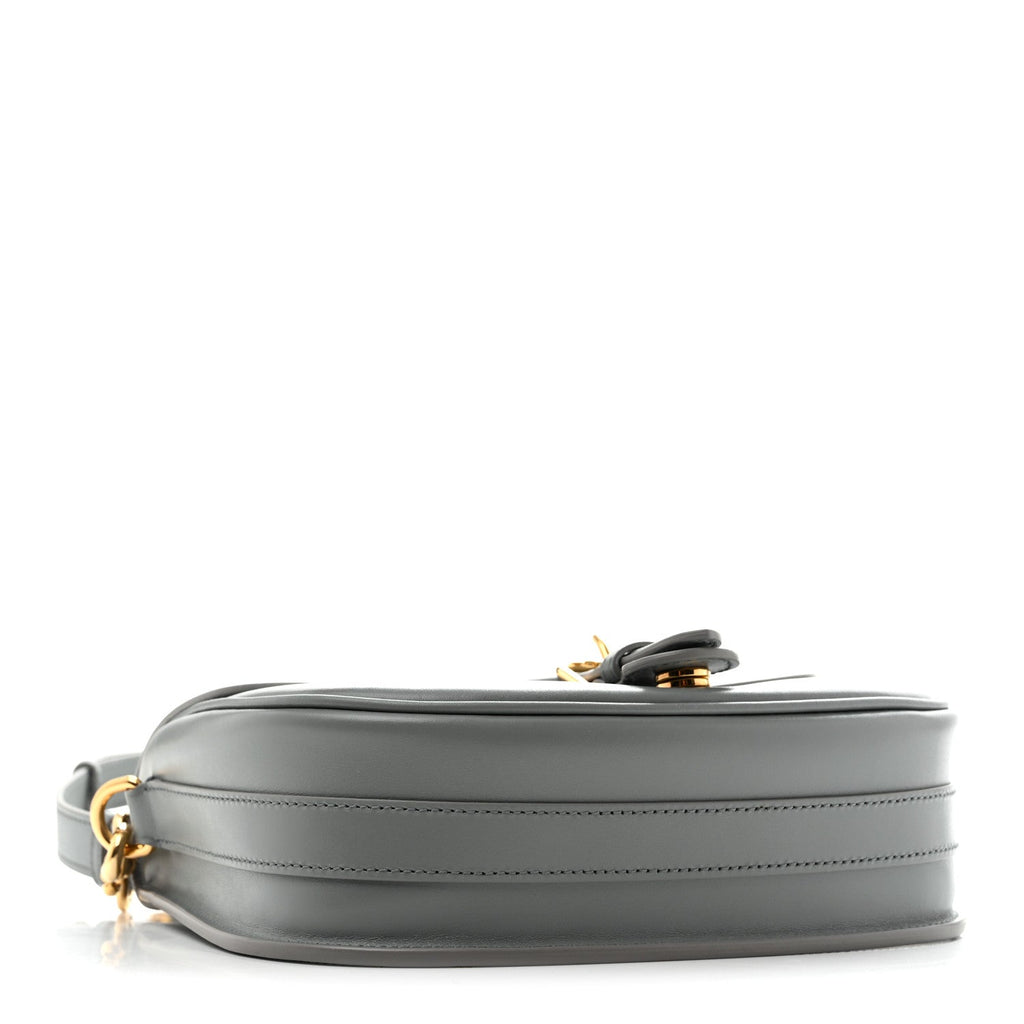 Box Calfskin Medium Bobby Flap Gray