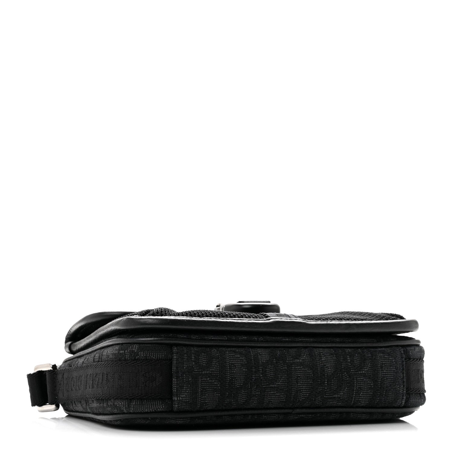 Oblique Jacquard Dior 8 Bag With Strap Black Multicolor