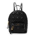 Lambskin Cannage Mini Backpack Black