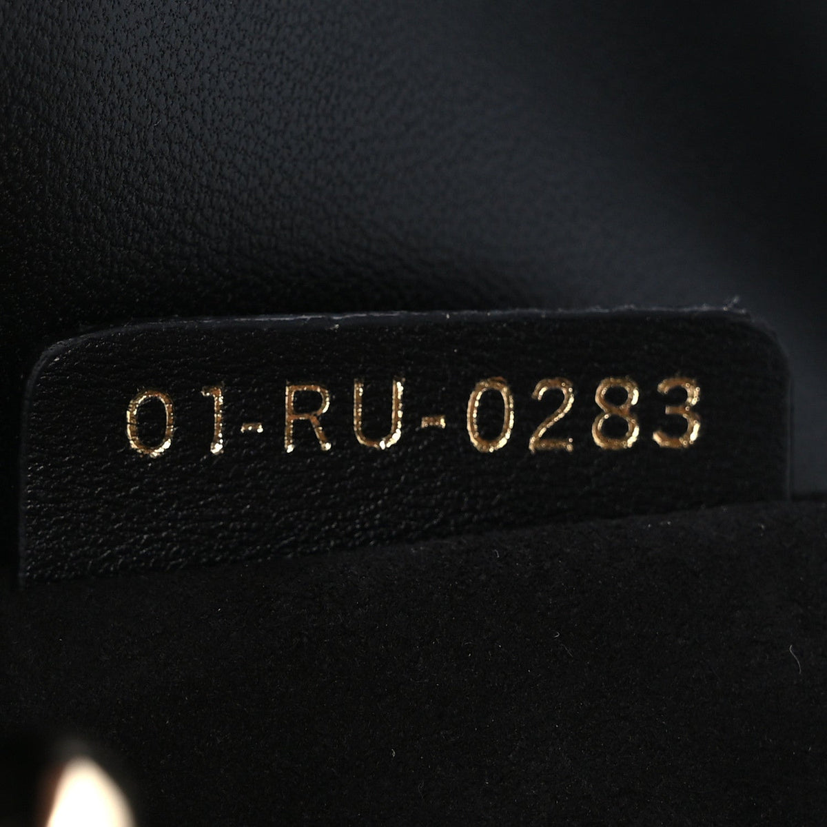 Lambskin Cannage Butterfly Studs Small Lady Dior Black