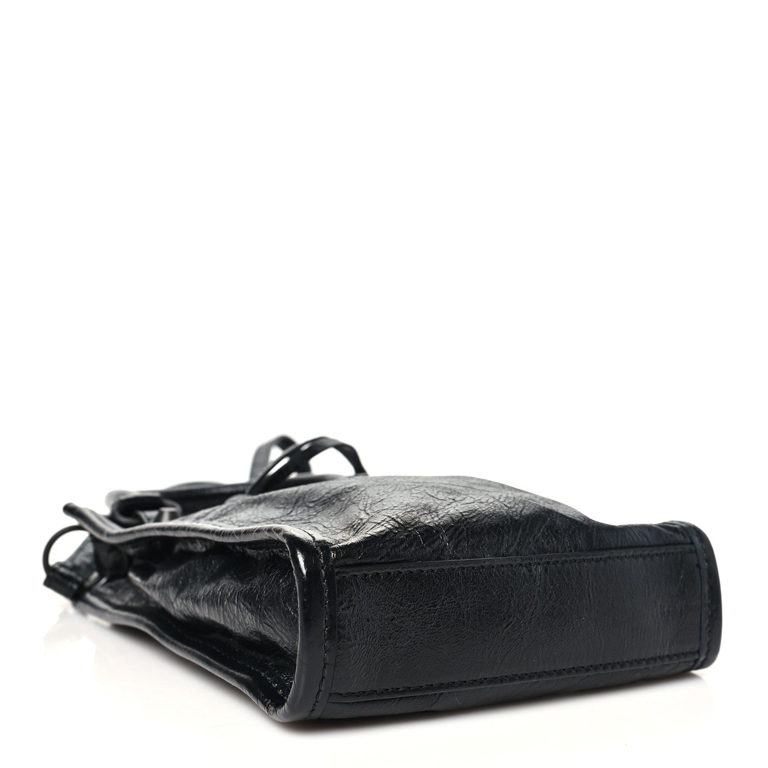 Agneau Arena Classic Hardware Le City Phone Holder Tote Black