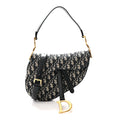Oblique Saddle Bag With Strap Blue