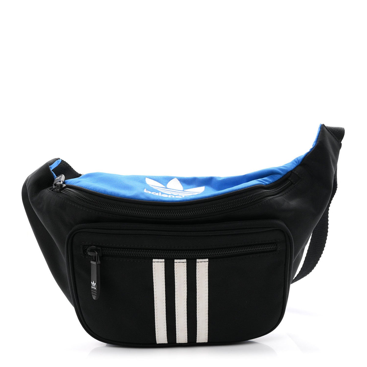 X ADIDAS Nylon Belt Bag Black Blue
