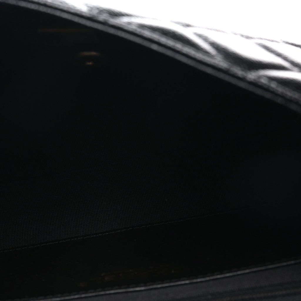 Caviar Quilted Small Coco First Flap Black