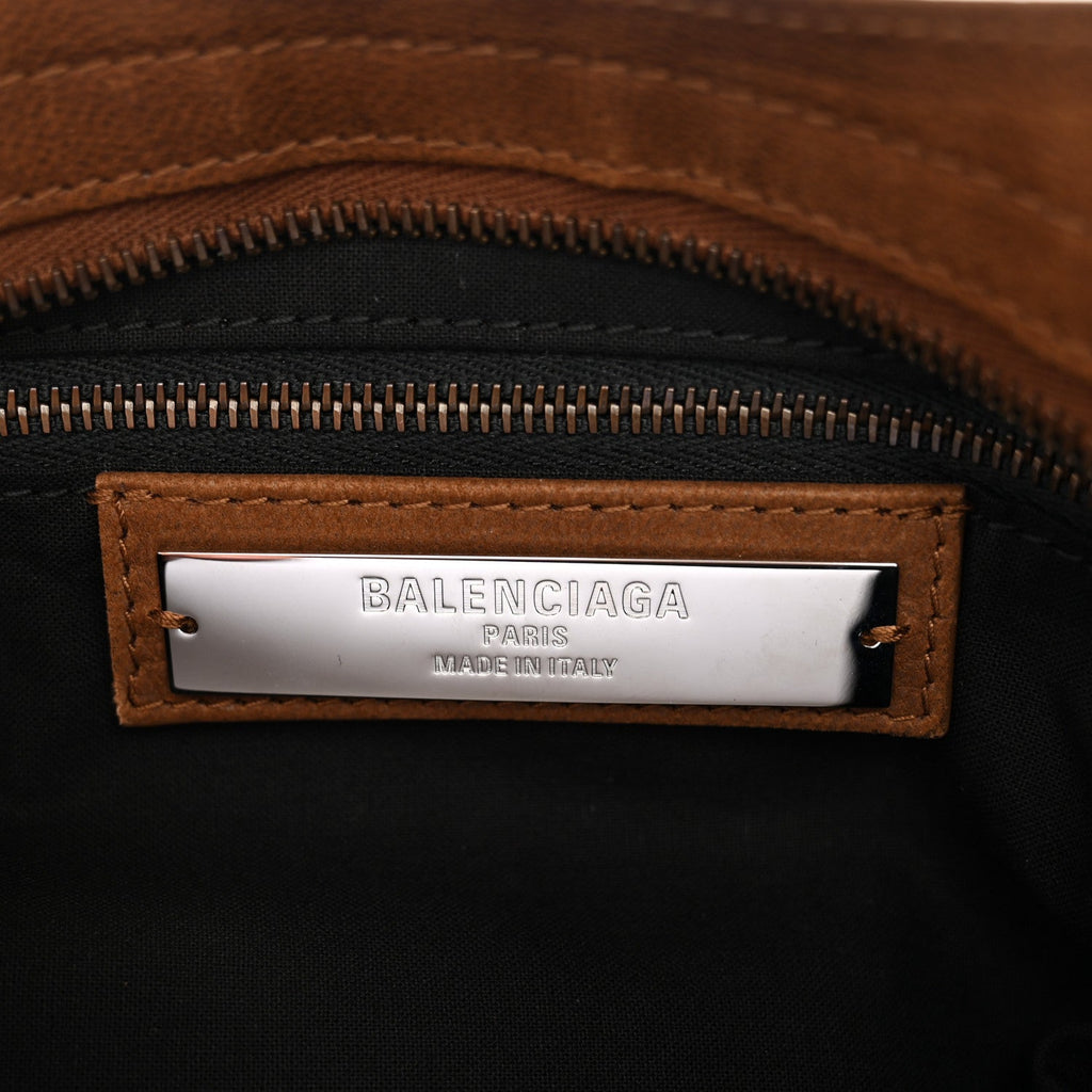 Arena Goatskin Classic Hardware Medium Le City Caramel