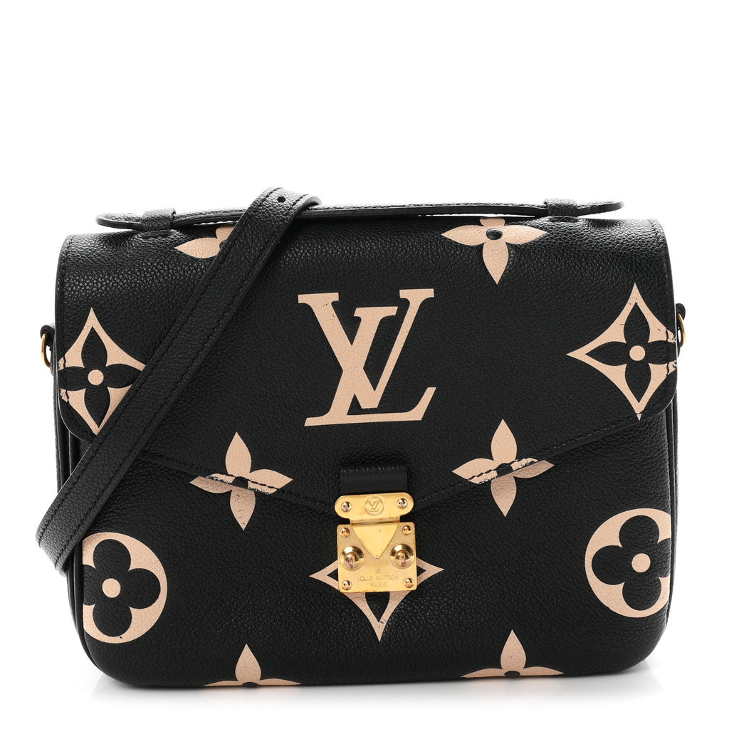 Empreinte Monogram Giant Pochette Metis Black Beige
