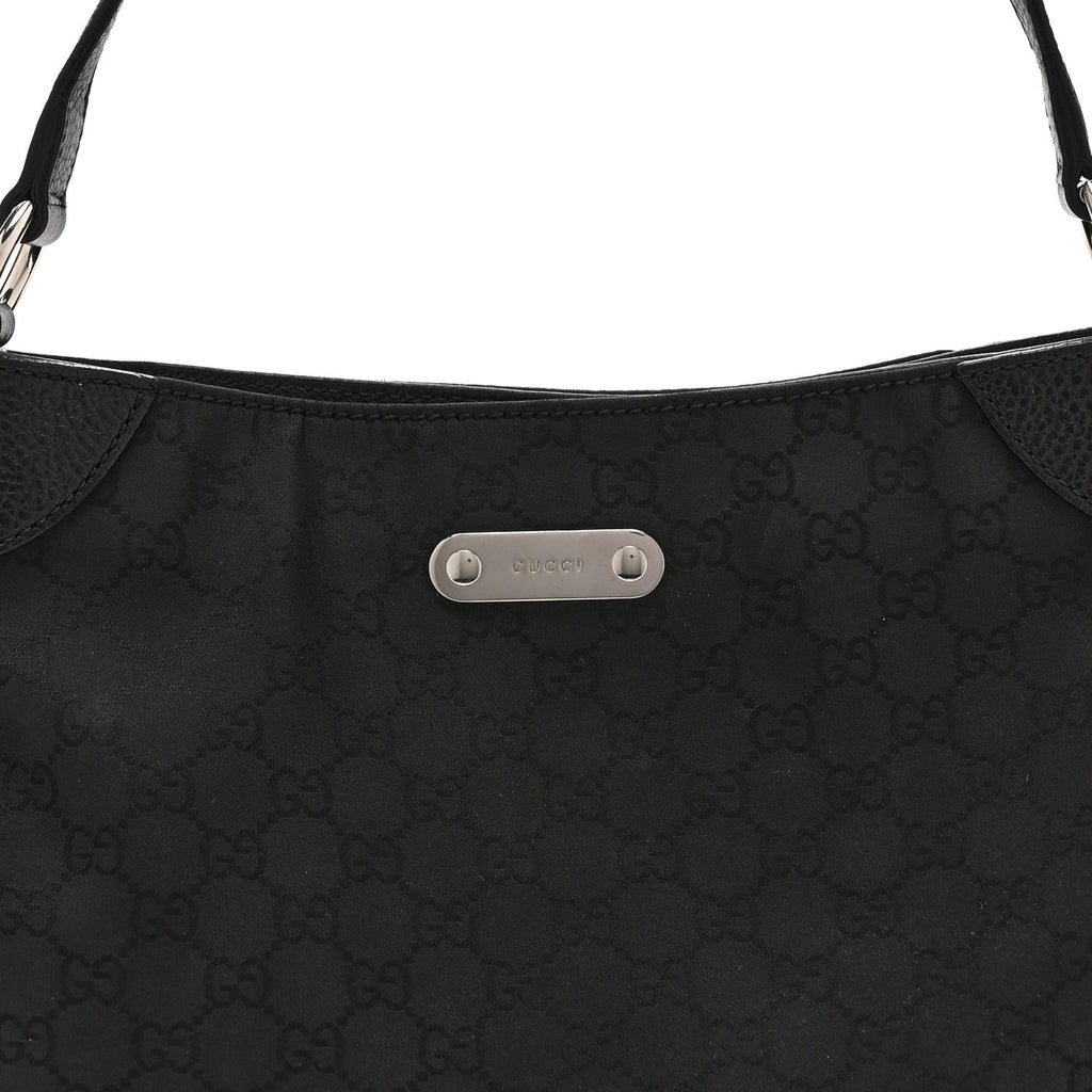Monogram Shoulder Bag Black
