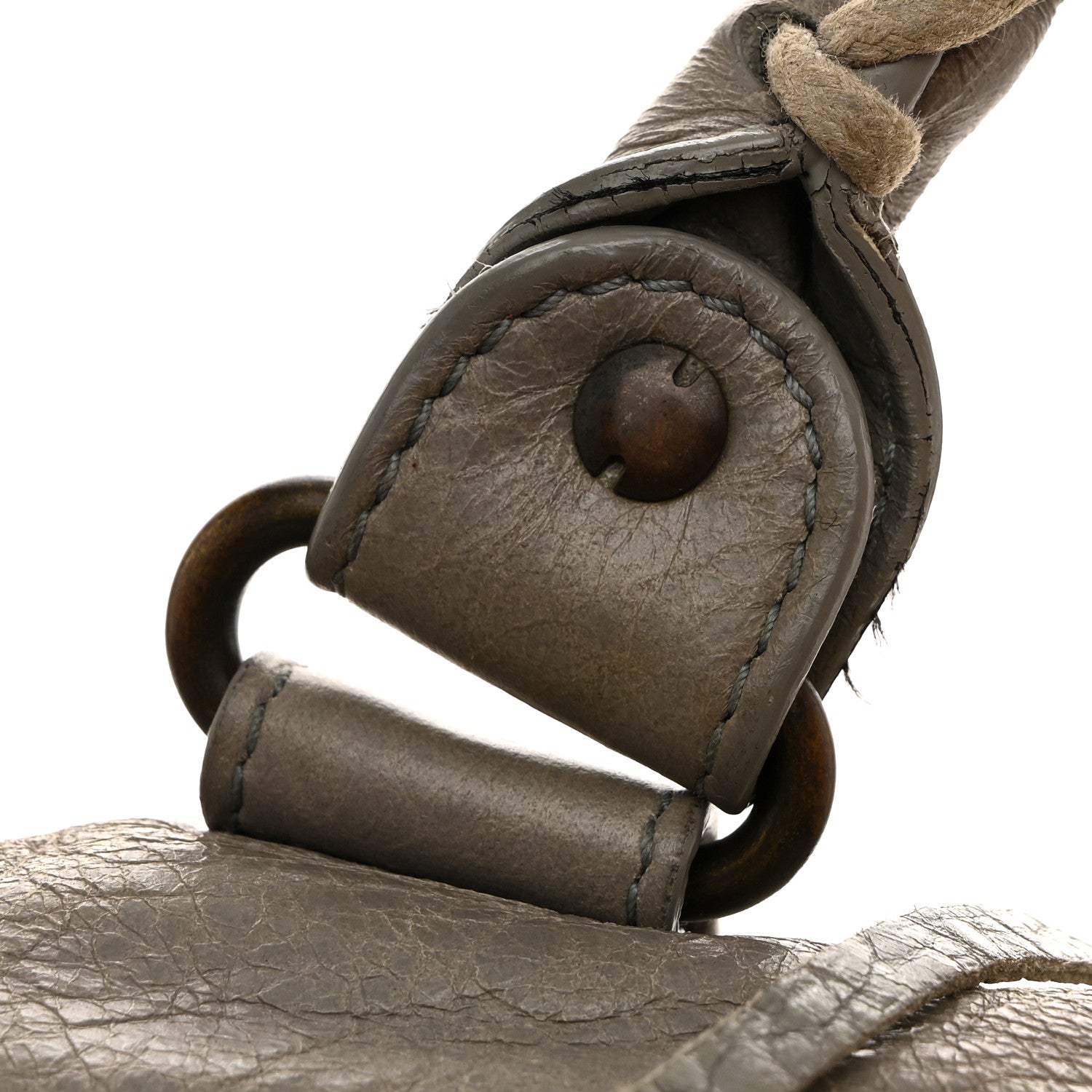Agneau Classic Hardware Boston Gris Pyrite