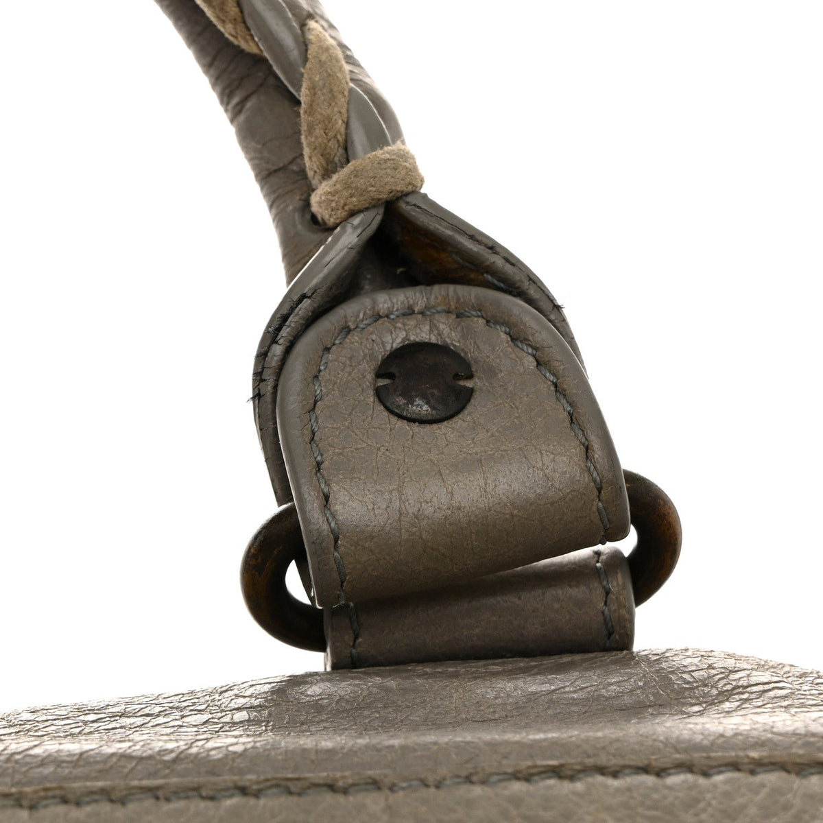 Agneau Classic Hardware Boston Gris Pyrite