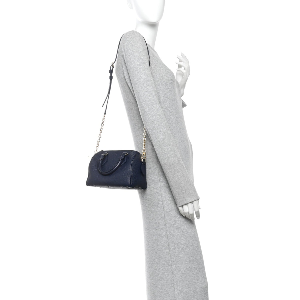 Empreinte Monogram Giant Speedy Bandouliere 20 Navy