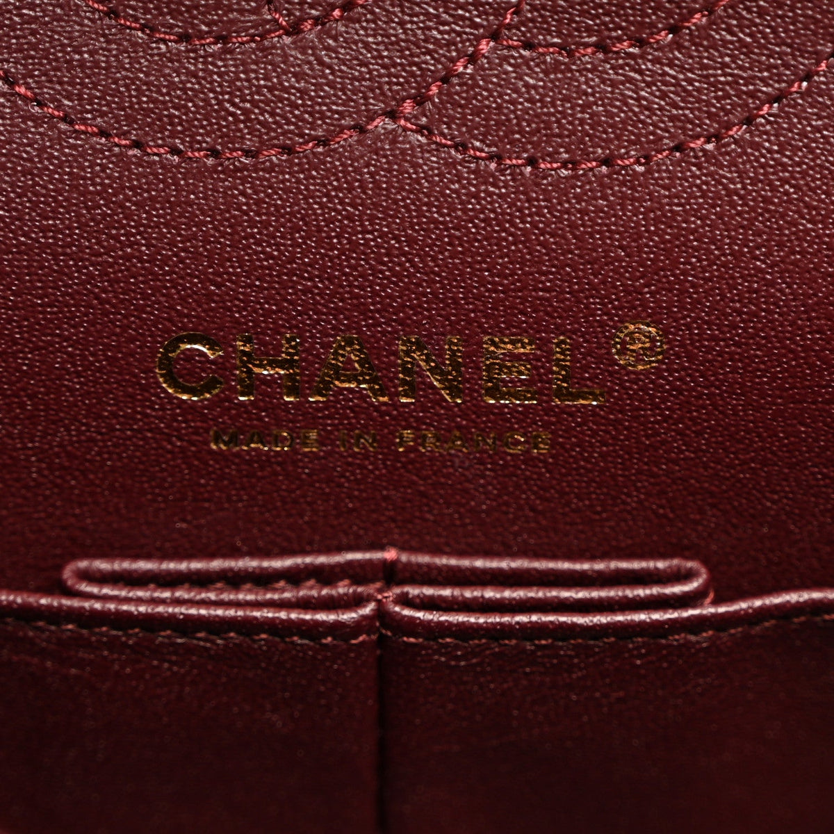 Aged Calfskin Lucky Charms 2.55 Reissue 224 Flap Black