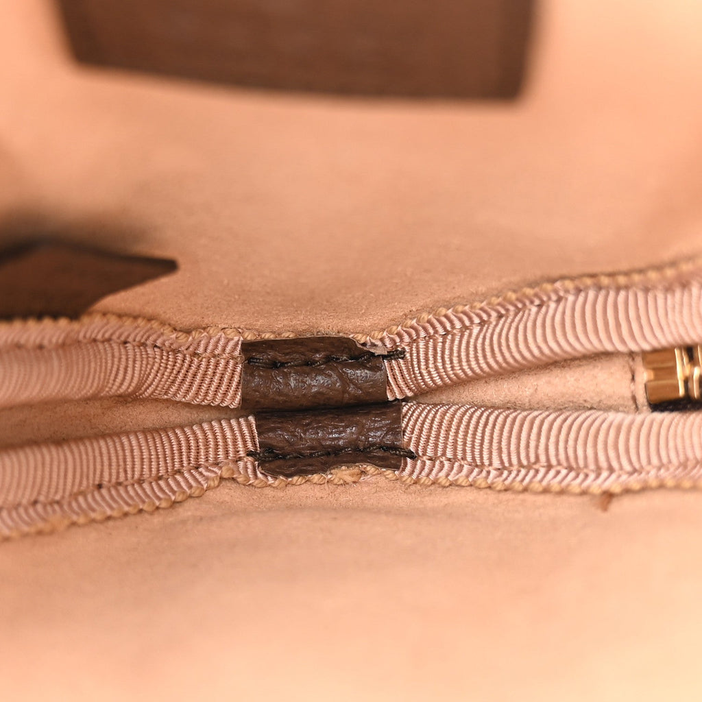 GG Supreme Monogram Web Ophidia Utility Belt Bag 75 30 Beige Ebony New Acero