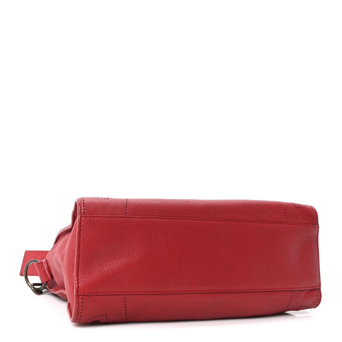 Veau Soyeux Perforated Blackout Hardware S City Rouge Groseille