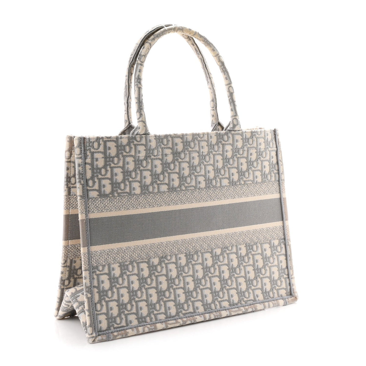 Oblique Medium Book Tote Grey