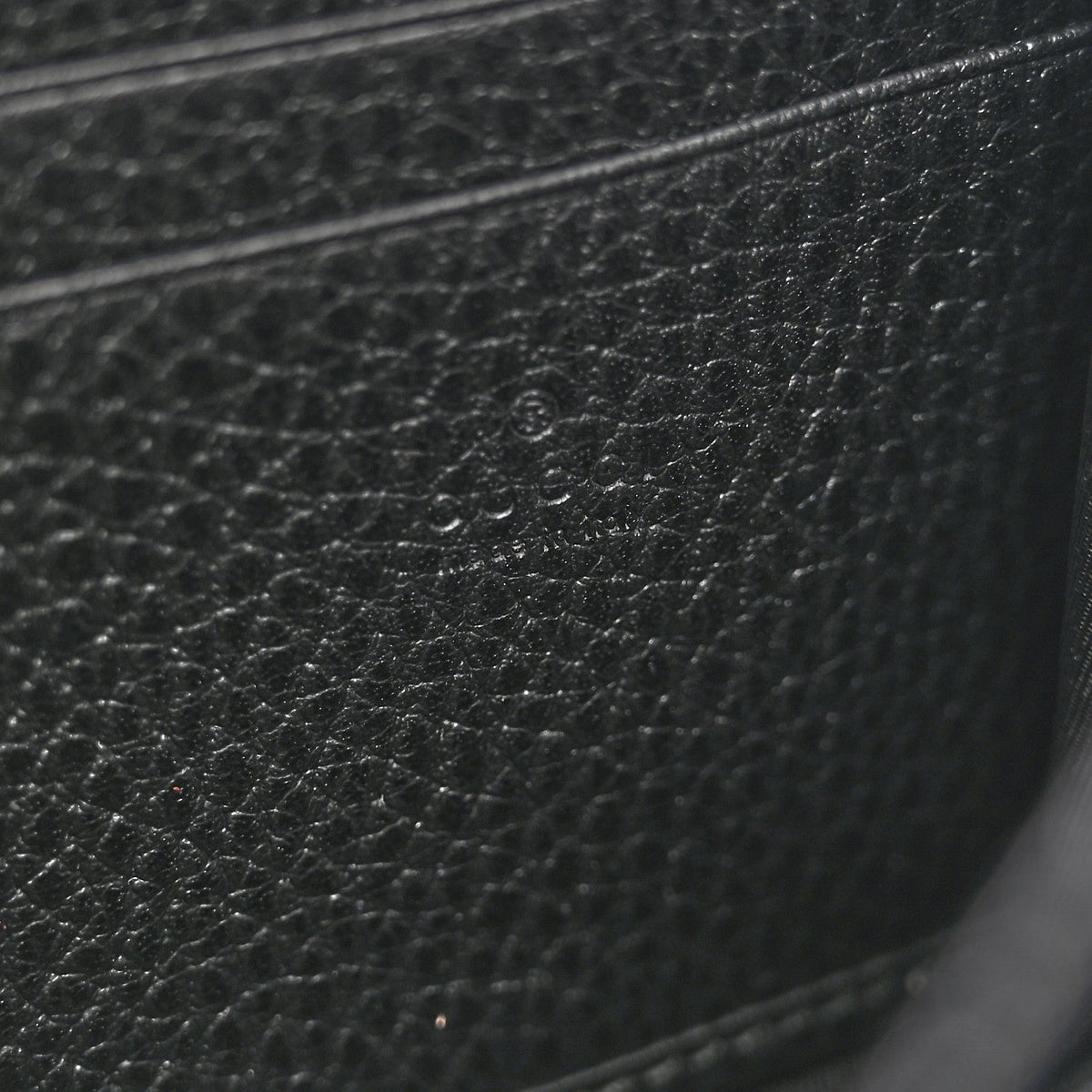 Calfskin Mini Dionysus Chain Wallet Black