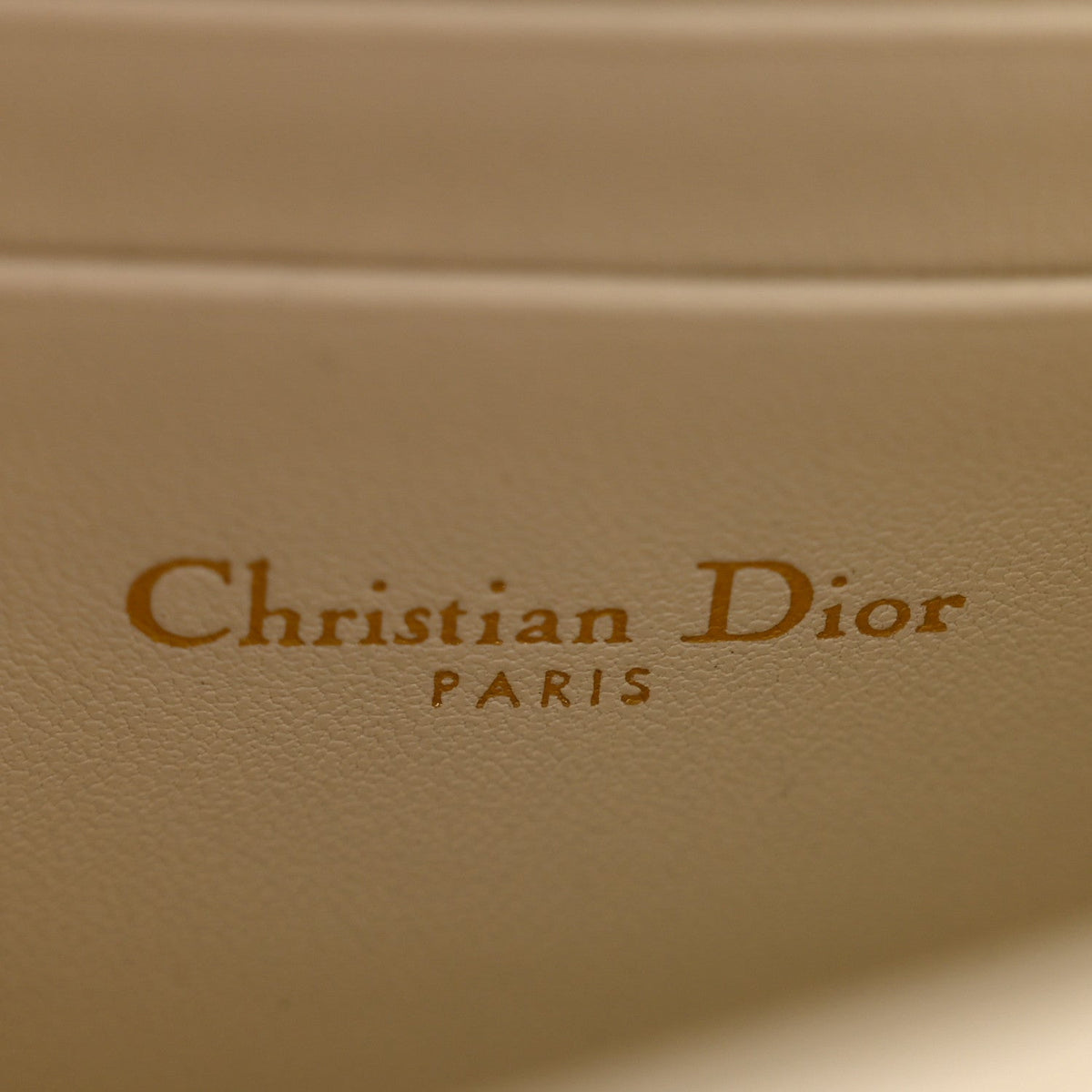 Lambskin Cannage Mini My Dior Bag Latte
