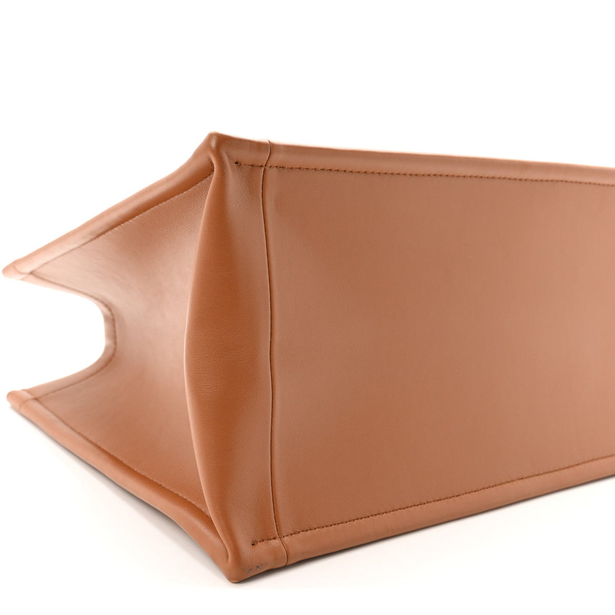 Raffia Macro Cannage Medium Book Tote Natural