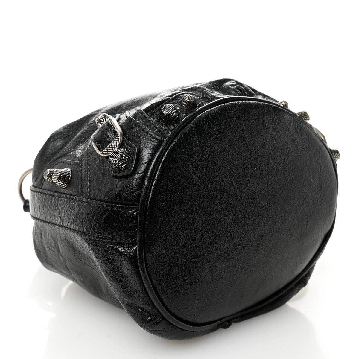 Agneau Arena Le Cagole Bucket Bag XS Black