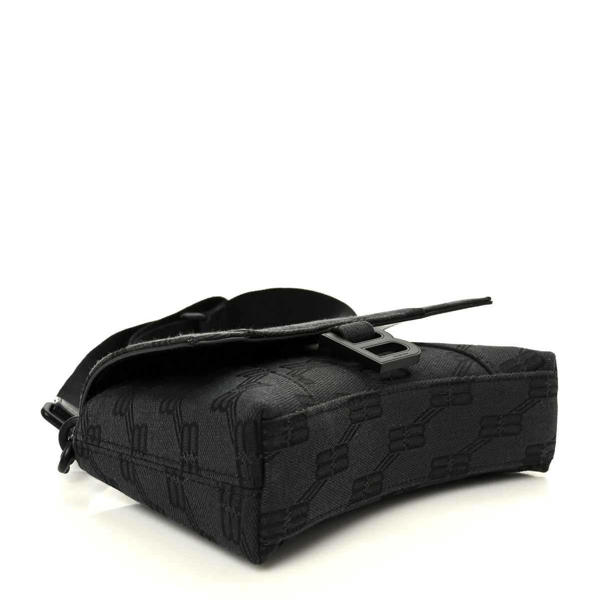 BB Jacquard Monogram  XSS Downtown Shoulder Bag Black