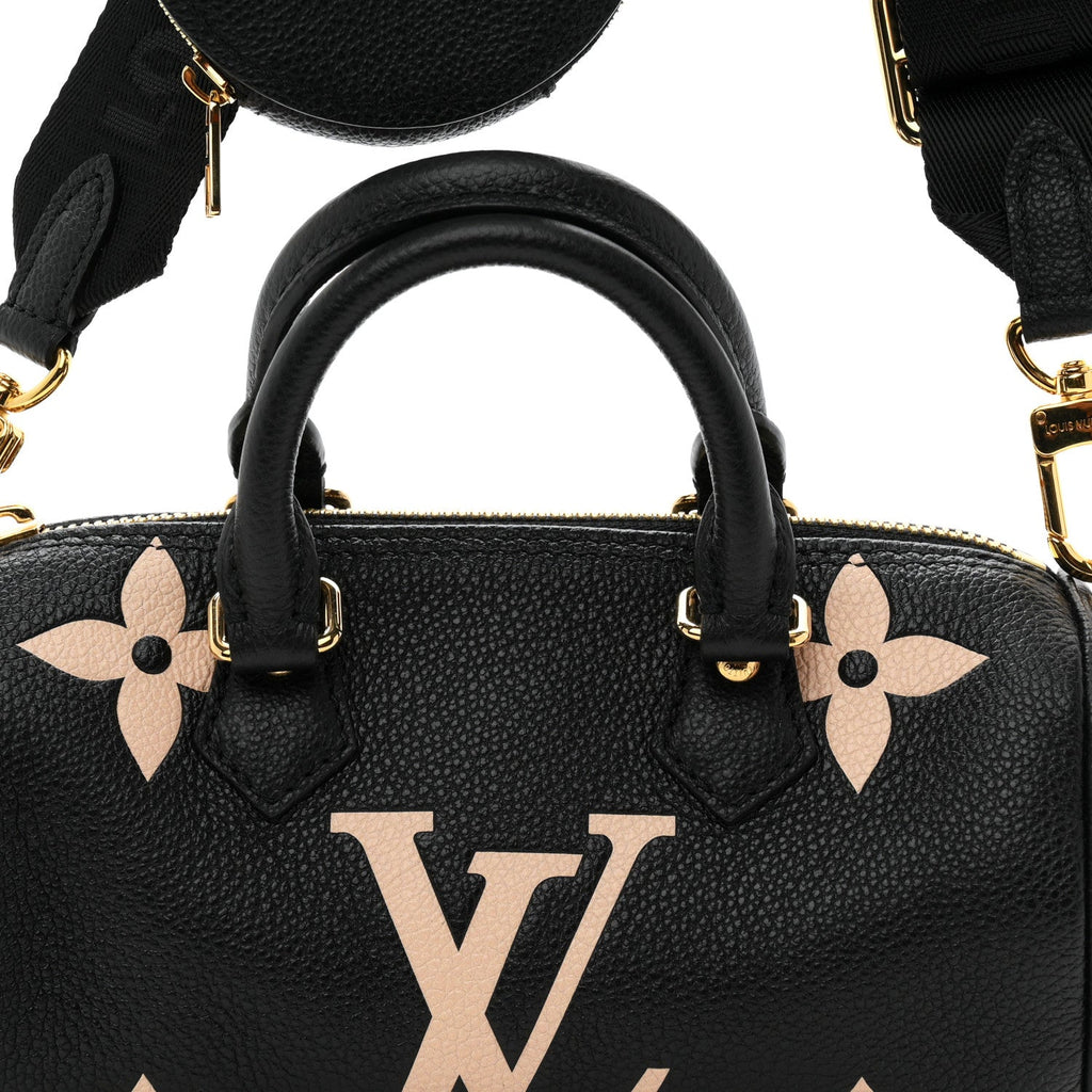 Empreinte Monogram Giant Papillon BB Black Beige