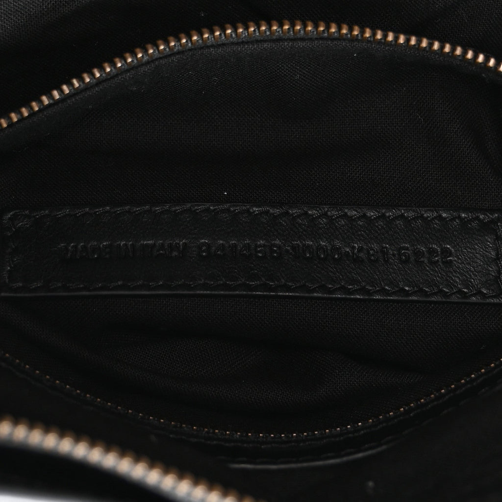Agneau Arena Classic Hardware Le City First Bag Black