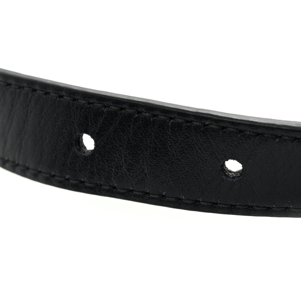 Oblique Saddle Belt Bag Blue