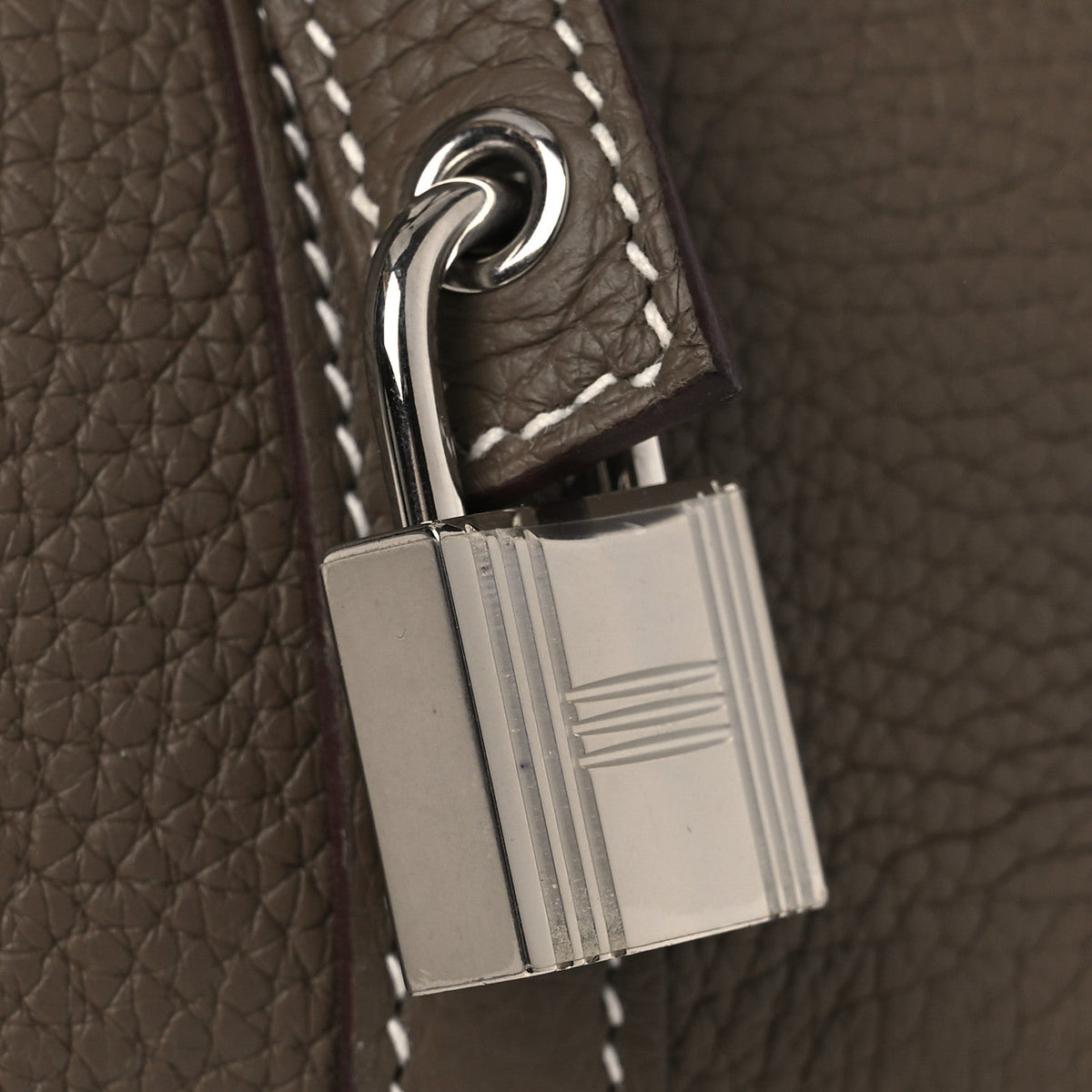 Taurillon Clemence Picotin Lock 22 MM Etoupe