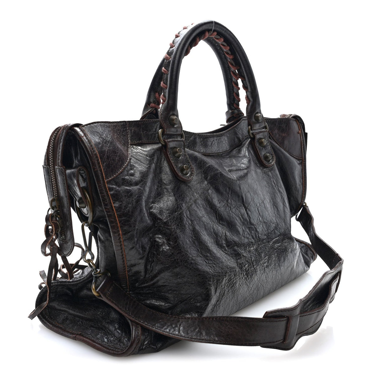 Agneau Classic Hardware City Cigare Fonce