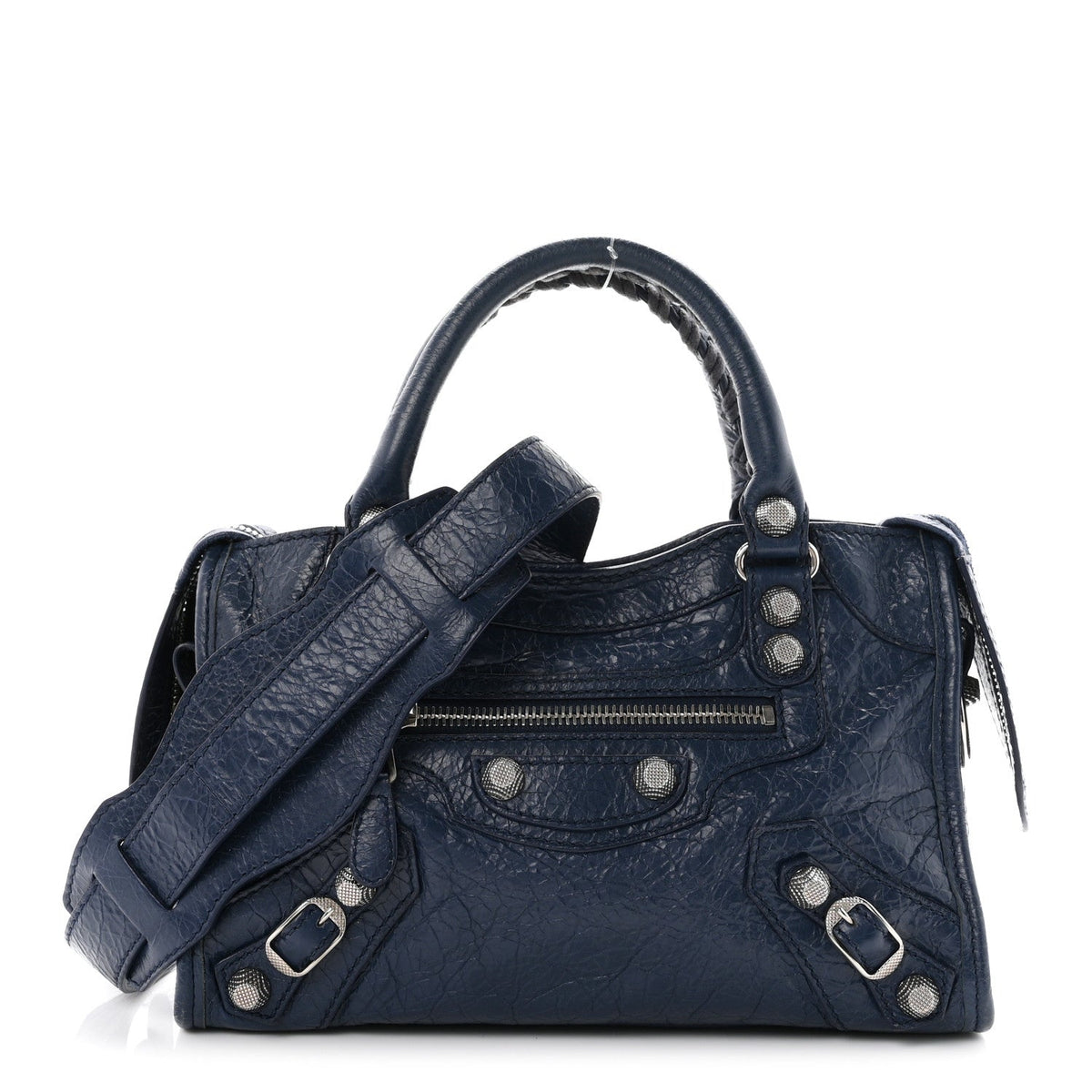 Agneau Giant 12 Silver Hardware Mini City Bleu Roi