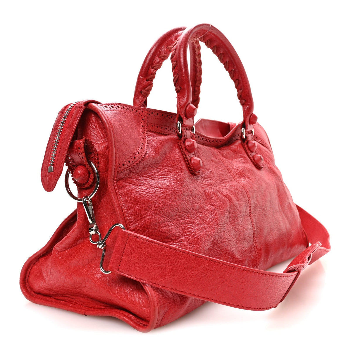 Agneau Giant Brogues Hardware Part Time Coquelicot