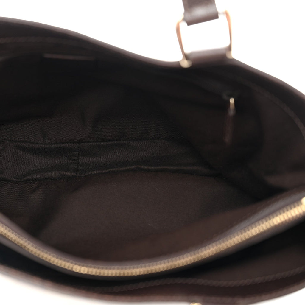 Monogram Medium Abbey Tote  Brown