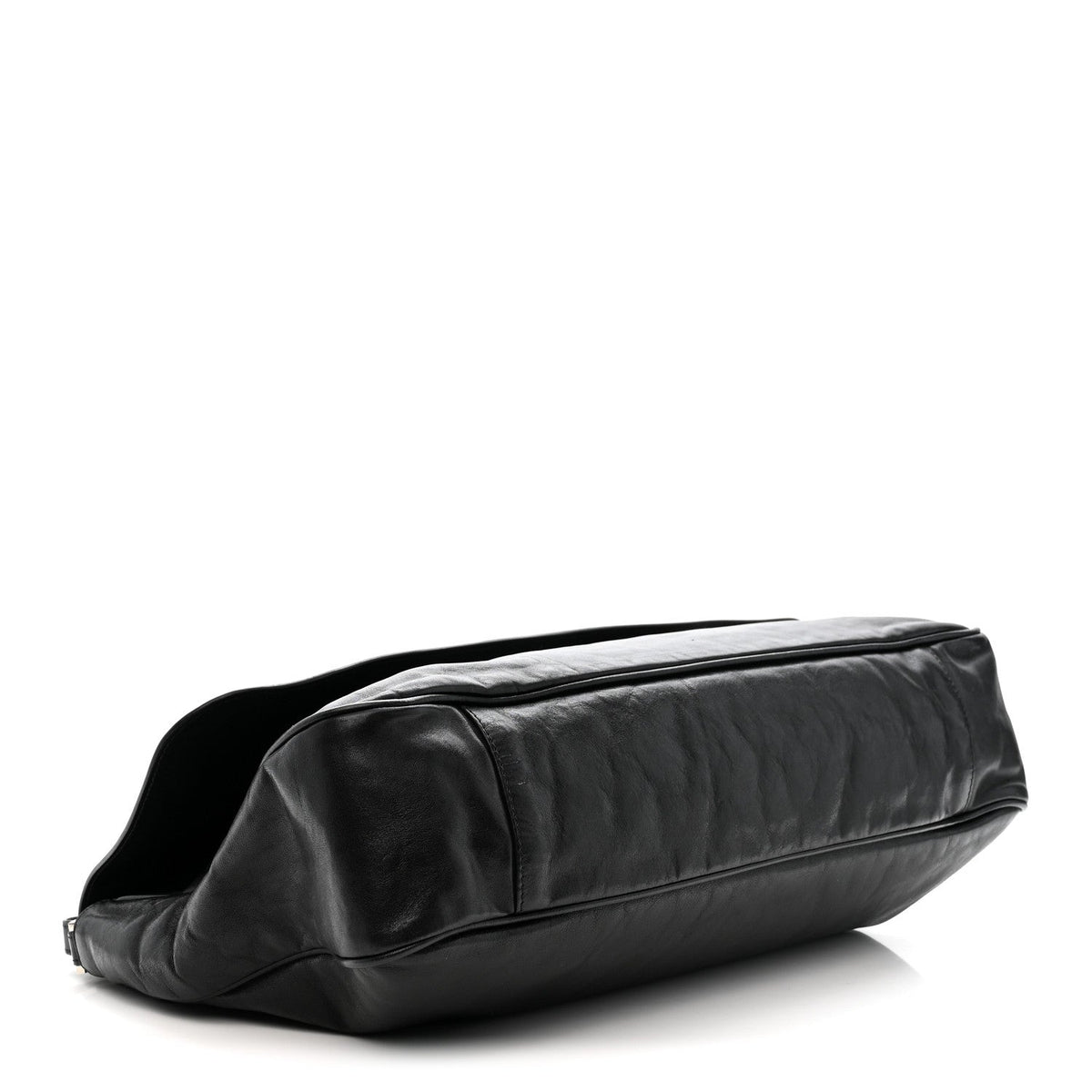Agneau Large Grungy Messenger Black