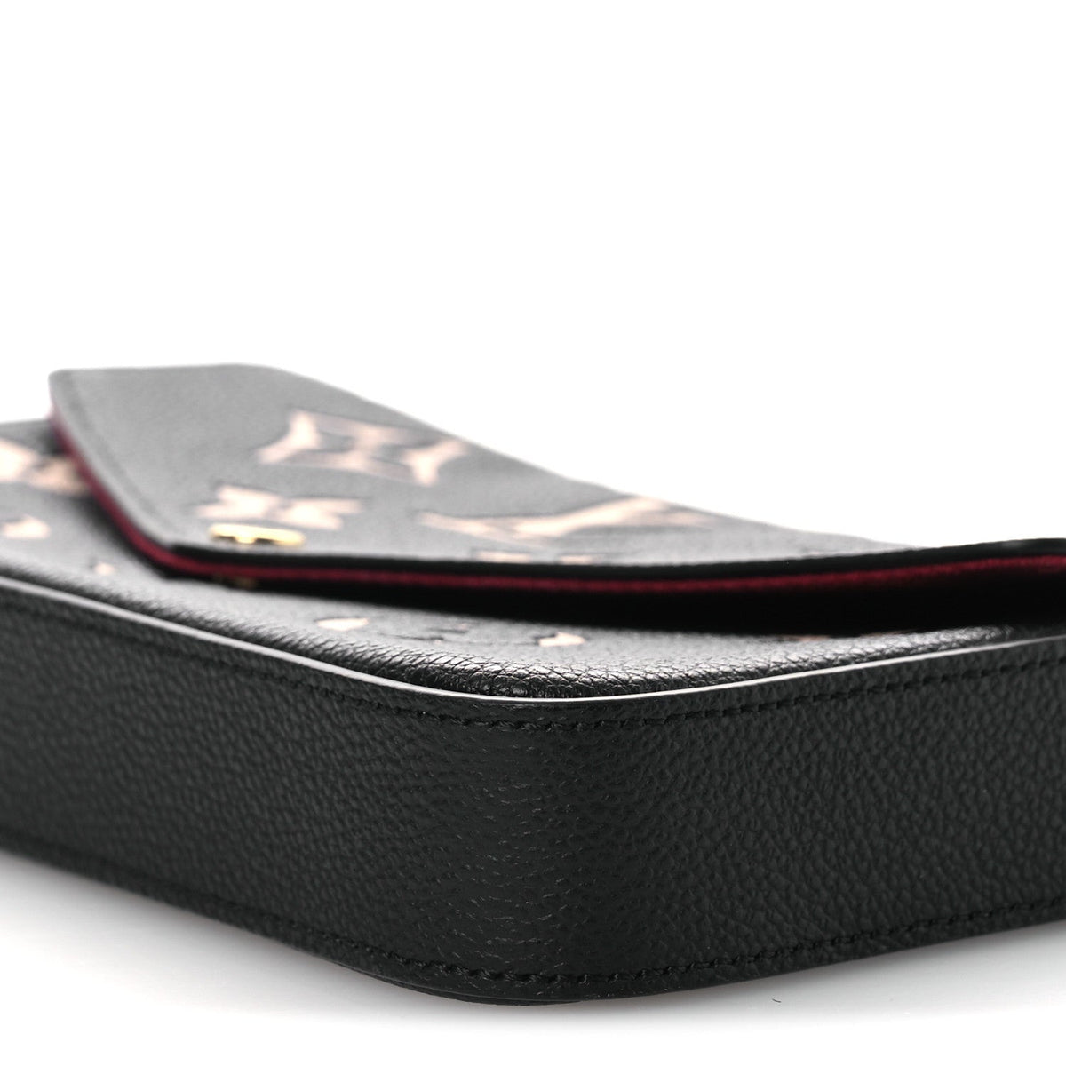 Empreinte Monogram Giant Felicie Pochette Black Beige