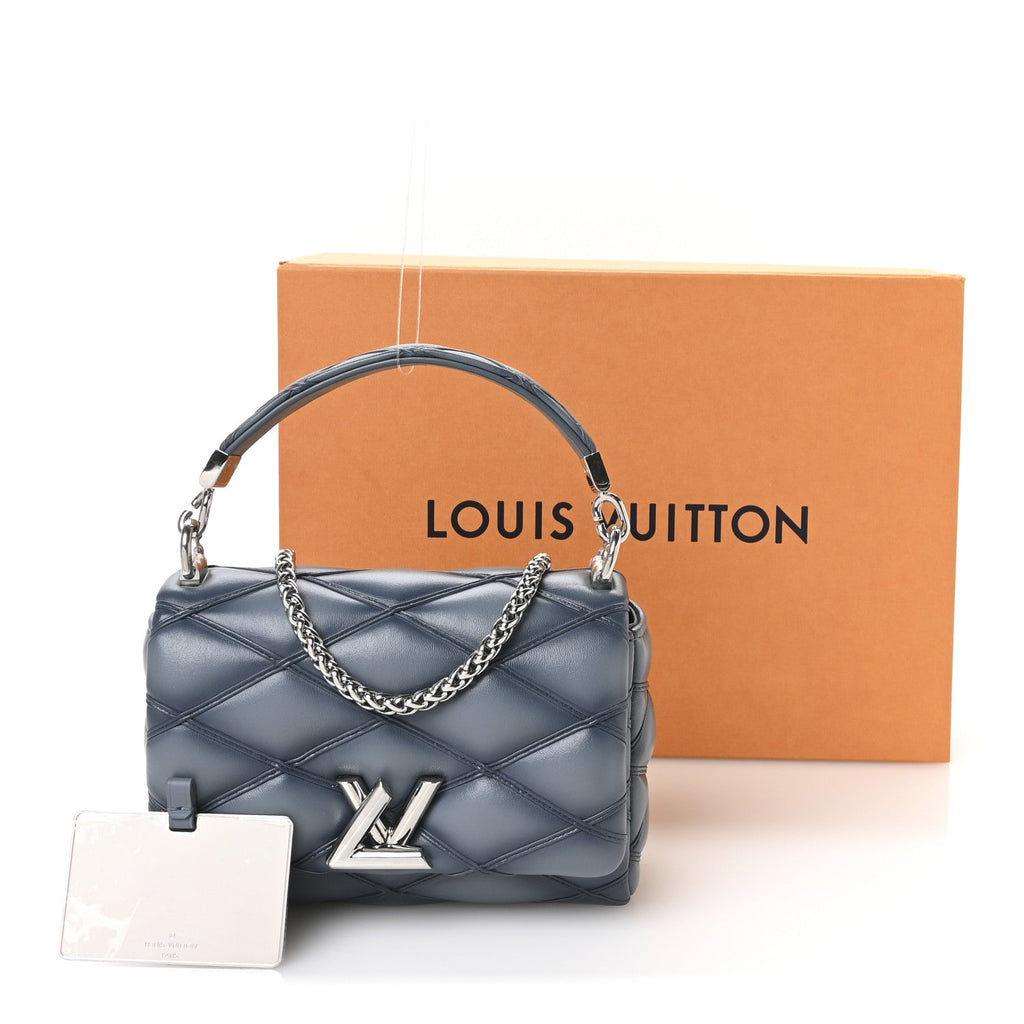 Lambskin Malletage GO-14 PM NM Denim Blue