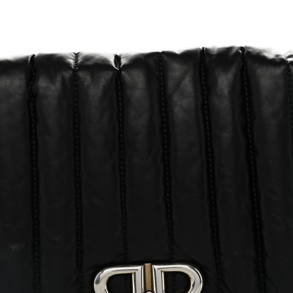 Thin Calfskin Small Monaco Sling Shoulder Bag Black