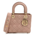 Lambskin Cannage Small My ABCDior Lady Dior Blush