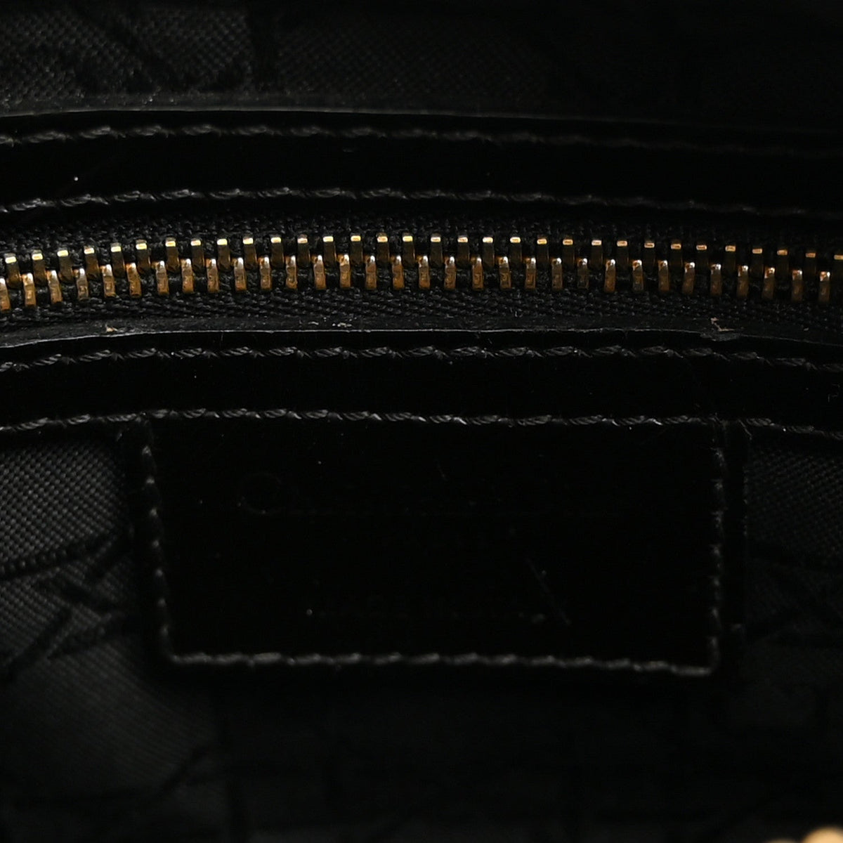 Patent Cannage Medium Lady Dior Black