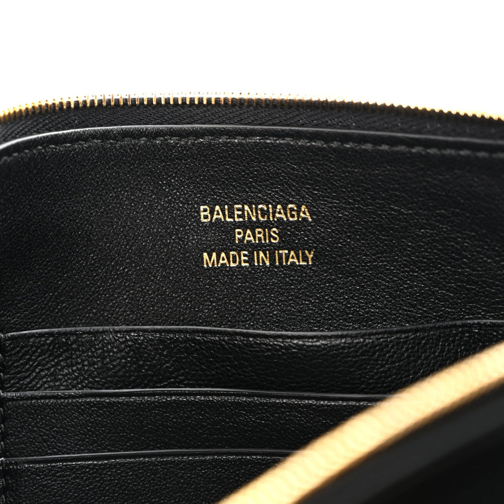 Natural Smooth Calfskin Rodeo Sling Pochette Black