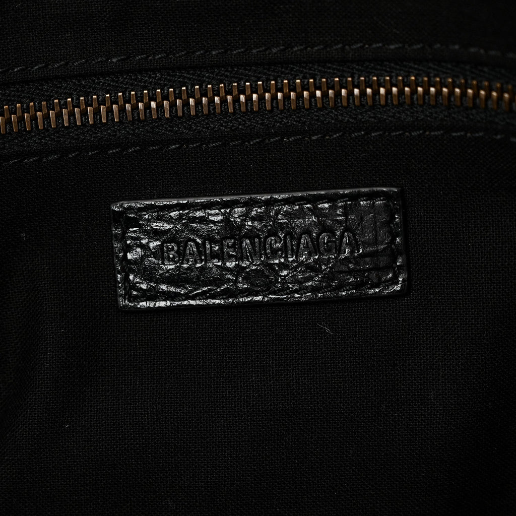 Agneau Arena Classic Hardware Small Le City Tote Black Black