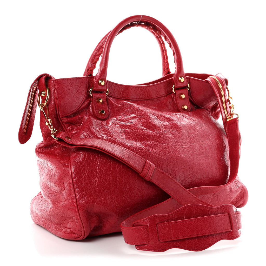 Agneau Classic Gold Hardware Velo Rouge Sapphire