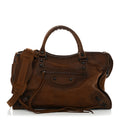 Arena Goatskin Classic Hardware Medium Le City Caramel