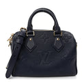 Empreinte Monogram Giant Speedy Bandouliere 20 Navy