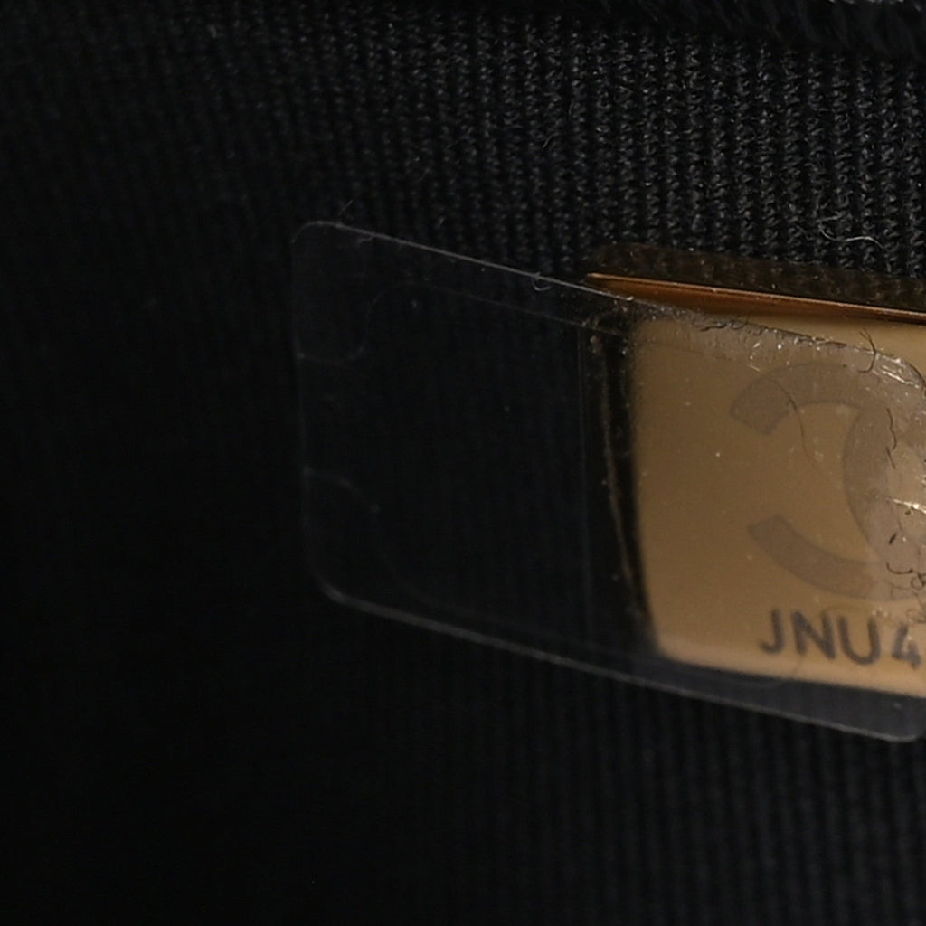 Caviar Quilted Small Coco First Flap Black