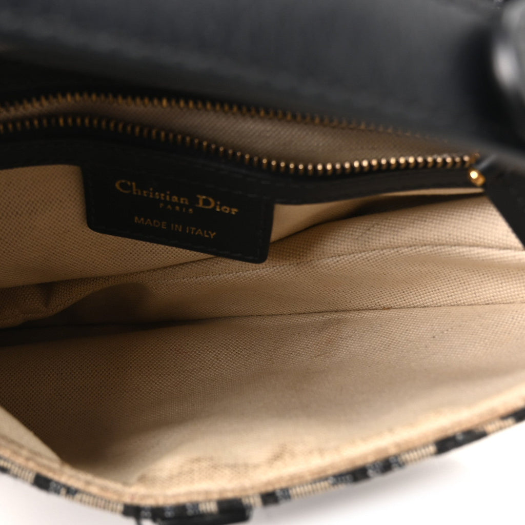 Oblique Saddle Bag Blue